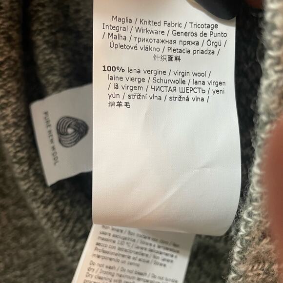 MaxMara Sweater Wool Turtleneck Size XXL New - Picture 6 of 11